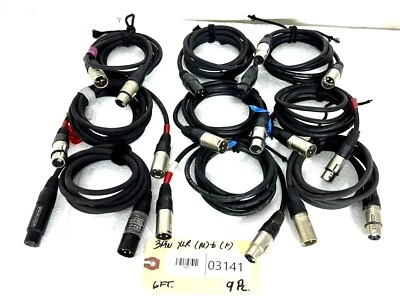 Neutrik 3 Pin XLR (M) To (F) 6FT Signal Cable #03141 (One) TRUEHEARTSOUND - Image 1 of 3