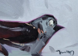 JOSE TRUJILLO Oil Painting IMPRESSIONISM Collectible ORIGINAL Bird Signed coa - Picture 1 of 6