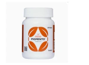 Charak Ayurvedic Pigmento 60 tablets For Vitiligo And Leucoderma - Picture 1 of 3