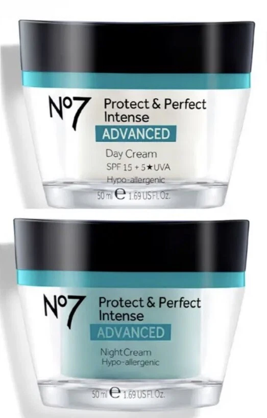 No7 PROTECT AND PERFECT INTENSE ADVANCED Day and Night Cream 50ML New Unboxed - Image 1 of 1