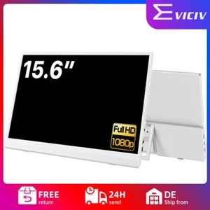 Portable Monitor 15,6 Zoll Tragbarer Mobiler IPS Bildschirm FHD 1920*1080 Für PS - Afbeelding 1 van 21