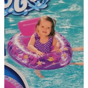 Bestway H2OGo! One Mermaid Baby Boat Watercraft Purple Pool Float Inflatable 27" - Picture 1 of 8