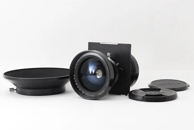 【N COMO NUEVO con Capucha】 SANKYO KOHKI Super W Komura 90mm f/6.3 Copal No. 0 lente Japón Foto 1 de 4