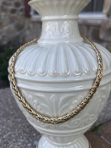 Tiffany & Co 14K Gold Byzantine Braid Russian Weave Necklace 32.9 Grams 16 Inch - Picture 1 of 21