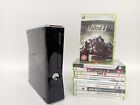 Xbox 360 Video Game Console With 10 Video Games Working Great Condition Preowned