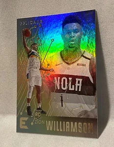 2019-20 Panini Chronicles Essentials Zion Williamson RC Rookie Pelicans #210 MN - Picture 1 of 16