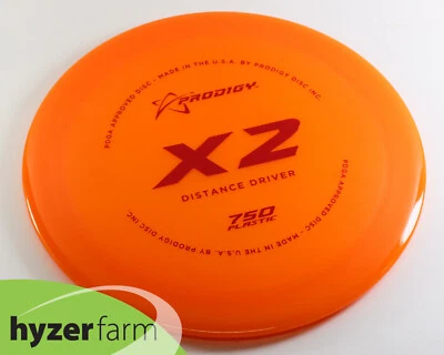 Prodigy X2 750 *pick your weight & color* Hyzer Farm disc golf distance driver - Image 1 of 2