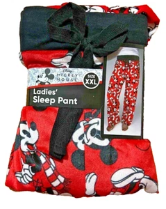 MICKEY MOUSE Disney Ladies Sleep Pajama XXL Lounge Sleepware Pant - Picture 1 of 2