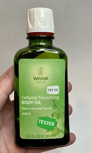 Weleda Birch Cellulite Oil Improves Skin Tone and Appeaerance 3.4 Fl Oz Tester - Picture 1 of 2