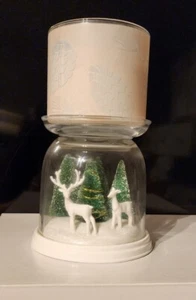 Bath & Body Works 🙂 🙂 CAMPANA DE RENO 3 mecha SOPORTE PARA VELAS - ¡se ilumina! 🙂 - Imagen 1 de 5
