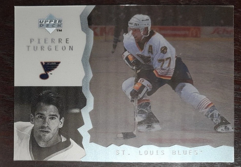 1997 - 1998 Upper Deck Ice Pierre Turgeon Blues #61 Hockey Card - Image 1 of 2