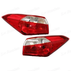 Tail Lights For Kia Forte 2014-2016 Rear Outer Lamp Red Lens Pair Left & Right - Picture 1 of 11
