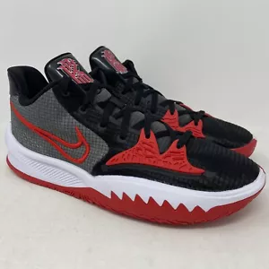 Nike Kyrie Low 4 TB Black Red Grey Mens Basketball Shoes Size 13 DA7803-002 - Picture 1 of 8