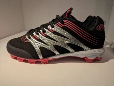 Rawlings Jóvenes Niñas Coolflo Softbol Bajo *Talla 6* Negro y Rosa Foto 1 de 4