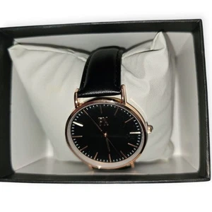 Reloj de cuarzo PX oro rosa para hombre cuero genuino 9WA9004M - Imagen 1 de 8