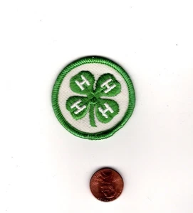 Parche de programa pequeño 4-H, como nuevo - Imagen 1 de 1