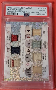 Babe Ruth BAT CARD 3/4 PSA 8 Mickey Mantle JERSEY Dimaggio TED WILLIAMS Mays OTT - Picture 1 of 5