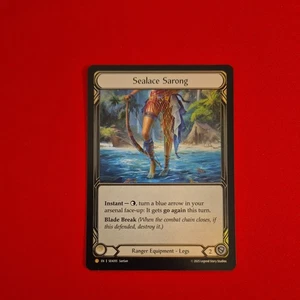 Sealace Sarong | SEA095 | High Seas | Legendary | Rainbow Foil | Flesh and Blood - Picture 1 of 2