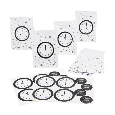 Bolsas de cuenta regresiva de Nochevieja para 12, Año Nuevo, suministros de fiesta, 30 piezas Foto 1 de 2