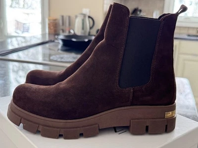 BOTINES BALDININI CHELSEA NUEVOS CON ETIQUETAS, 39, gamuza marrón Foto 1 de 4