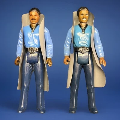 Lote de figuras Kenner Star Wars 1980 LANDO CALRISSIAN HK dientes sueltos pintados y no Foto 1 de 3