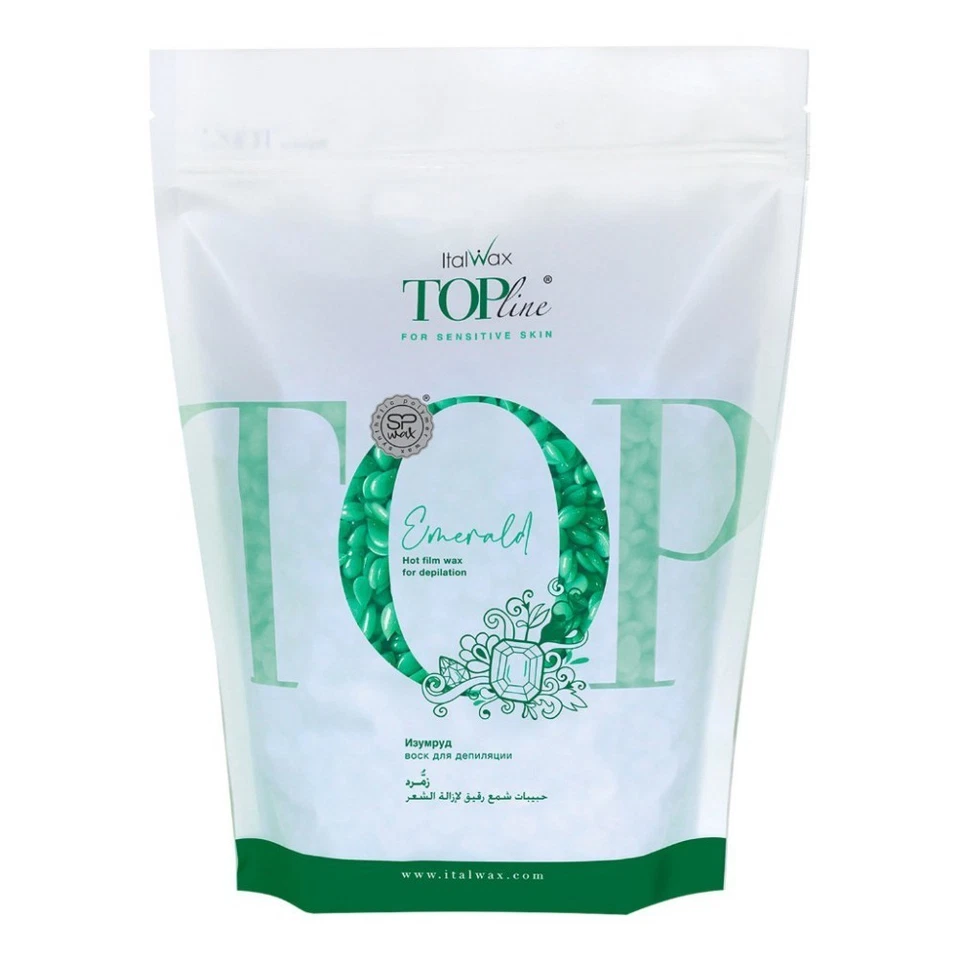 Italwax Hard Wax Emerald Top Line 750 g | 26.45 oz - Image 1 of 1