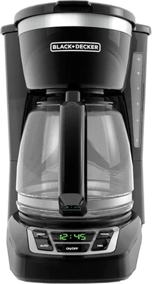 Cafetera digital BLACK+DECKER 12 tazas CM1160B-1 Foto 1 de 4