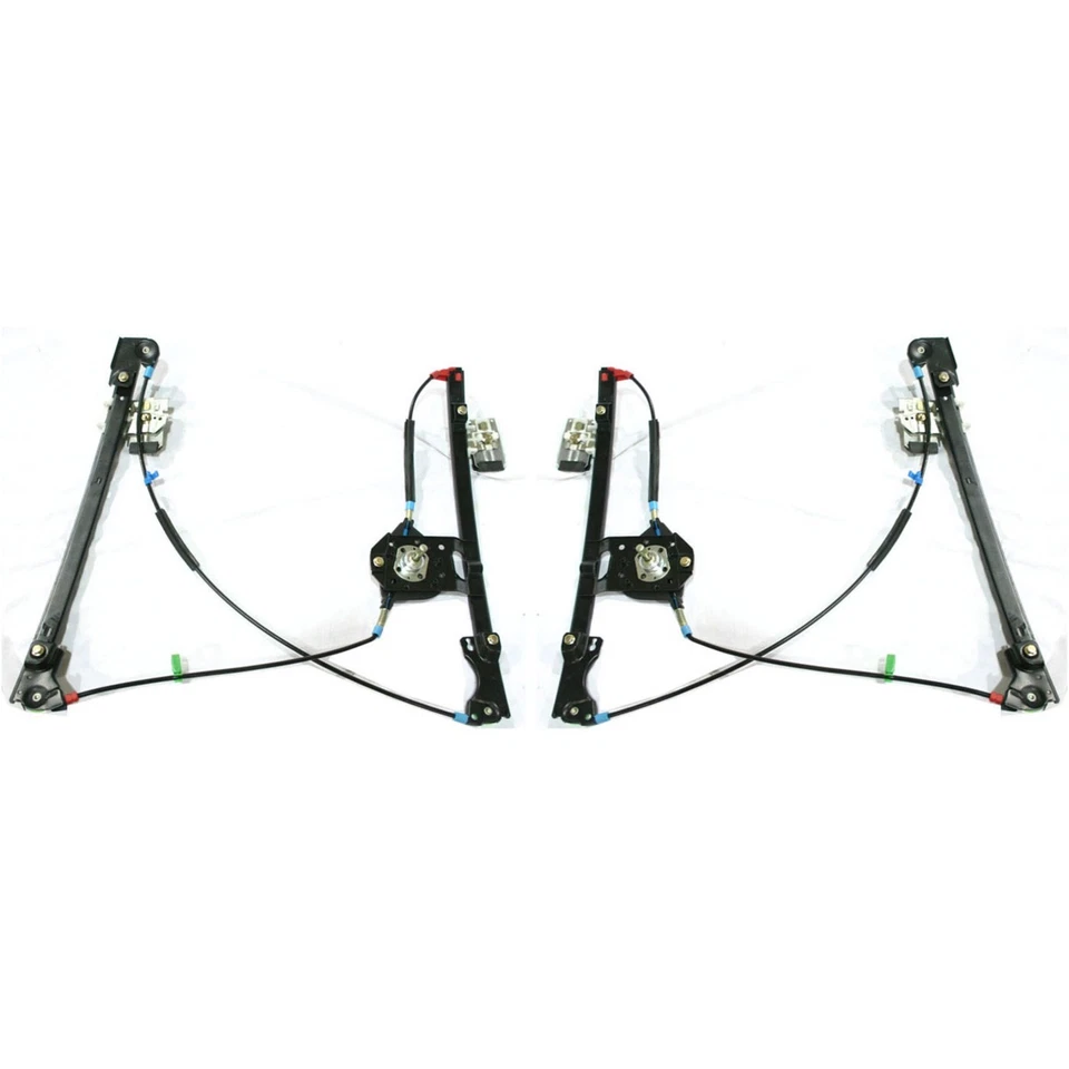 Manual Window Regulator Set For 1993-1999 Volkswagen Jetta Front w/Manual Crank - Изображение 1 из 4