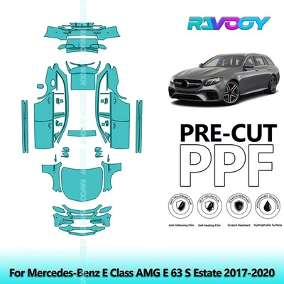  Paint Protection Film PPF For Mercedes-Benz E Class AMG E 63 S Estate 2017-2020 - Image 1 of 4