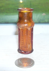 NICE RARE POISON BOTTLE EMBOSSED, SHARP & DOHNE, PHILADELPHIA - Picture 1 of 1