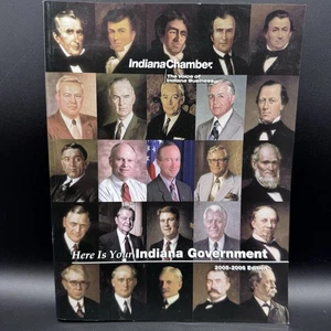 Here Is Your Indiana Government 2005-2006 Indiana Chamber Booklet History - Imagen 1 de 6