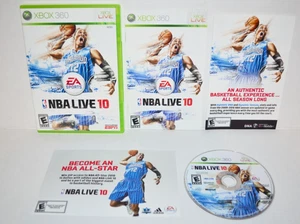 NBA Live 10 (Microsoft Xbox 360, 2009) EA Sports Baloncesto Juego En Caja Como Nuevo🔥 - Imagen 1 de 4