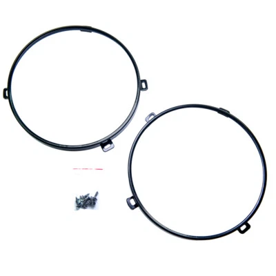 Scheinwerfer Halter Set schwarz Licht Gehäuse Jeep Wrangler TJ 96 - 06 - Bild 1 von 4