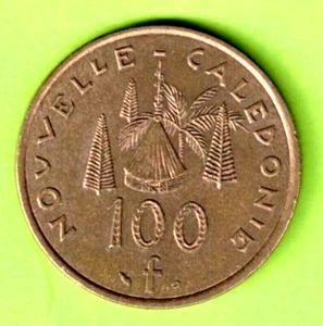 Münze von Neukaledonien, 100 Franken, 2002. Zustand siehe Foto 213a. - Bild 1 von 2
