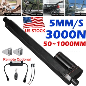 DC 12V Linear Actuator Heavy Duty 2"~40" Long Stroke 6inch 8in 3000N Waterproof - Picture 1 of 42