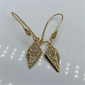 Alexis Bittar Gold  Shaped New Fashionable And Trendy Earrings