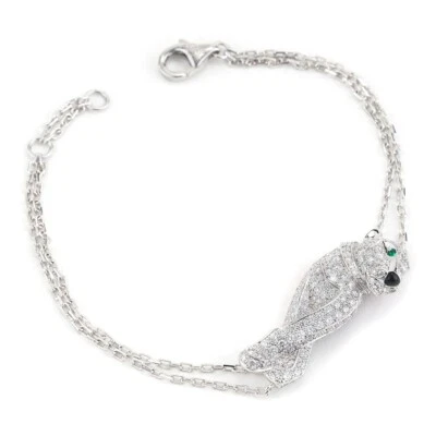 卡地亚 Panthere De Cartier 系列钻石手链 大约 2016 年 — 第 1/4 张图片