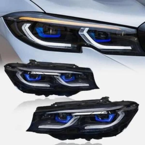 Fits For 2017-2022 BMW 3 Series G20 G21 G28 LED Headlight Upgrade Laser Headlamp - Picture 1 of 12