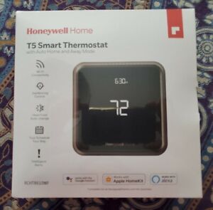 BRAND NEW SEALED Honeywell Home RCHT8610WF T5 Smart Thermostat Black Apple Alexa