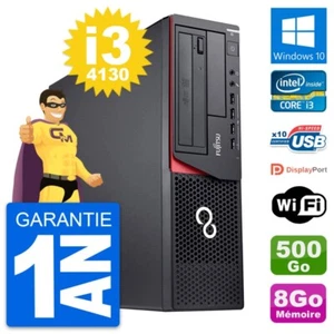PC Fujitsu Esprimo E920 DT Intel i3-4130 RAM 8Go Scheibe 500Go Windows 10 Wifi - Bild 1 von 6