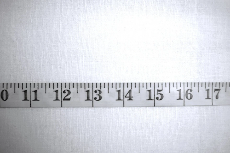 2 Yards Solid White Linin Cotton Fabric 74" X 44" - Image 1 of 1