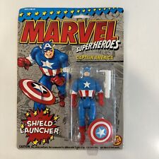 Vintage Marvel Super Heroes Captain America Toy Action Figure 1990 new sealed