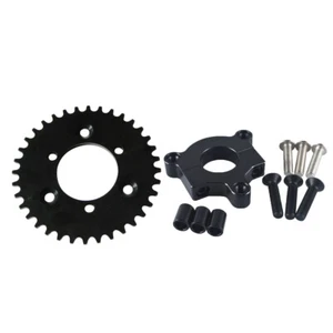 CNC schwarz 36T Kettenrad mit 1,5" Adapter passend für 60cc 66cc 80cc motorisiert Fahrrad - Bild 1 von 6