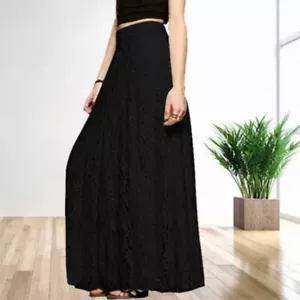 Lady Lace Skirt Party Dresses High-Waisted Mid-Length Long Skirt Casual Midi New - Picture 1 of 10