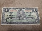 🇨🇦 Canada 1 dollar 1937 Bc-21 P-58d Gordon/ Towers Vg B/M banknote 042624-30