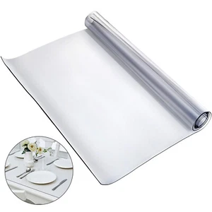 VEVOR Mantel Transparente de PVC 117X183cm Mantel de Plástico para Mesa Cocina - Imagen 1 de 12