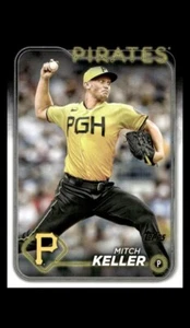 2024 Topps Serie 1 Mitch Keller #230 Pittsburgh Pirates - Imagen 1 de 2