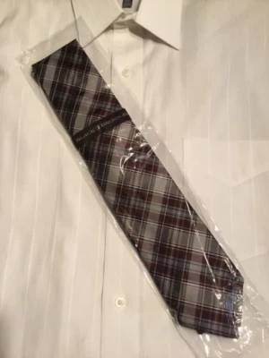 Black Brown Men's Tie - Image 1 of 4