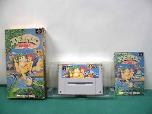 SNES - JOE & MAC TATAKAE GENSHIJIN - Boxed. Super famicom. Japan game. 12007 - Picture 1 of 18