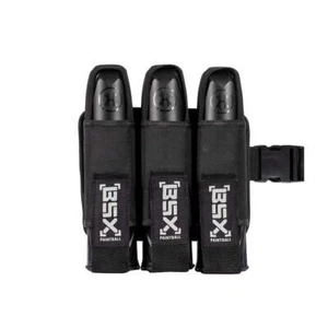 Bolsa para cápsulas de paintball HK Army BSX 3 con cinturón - negra - Imagen 1 de 1